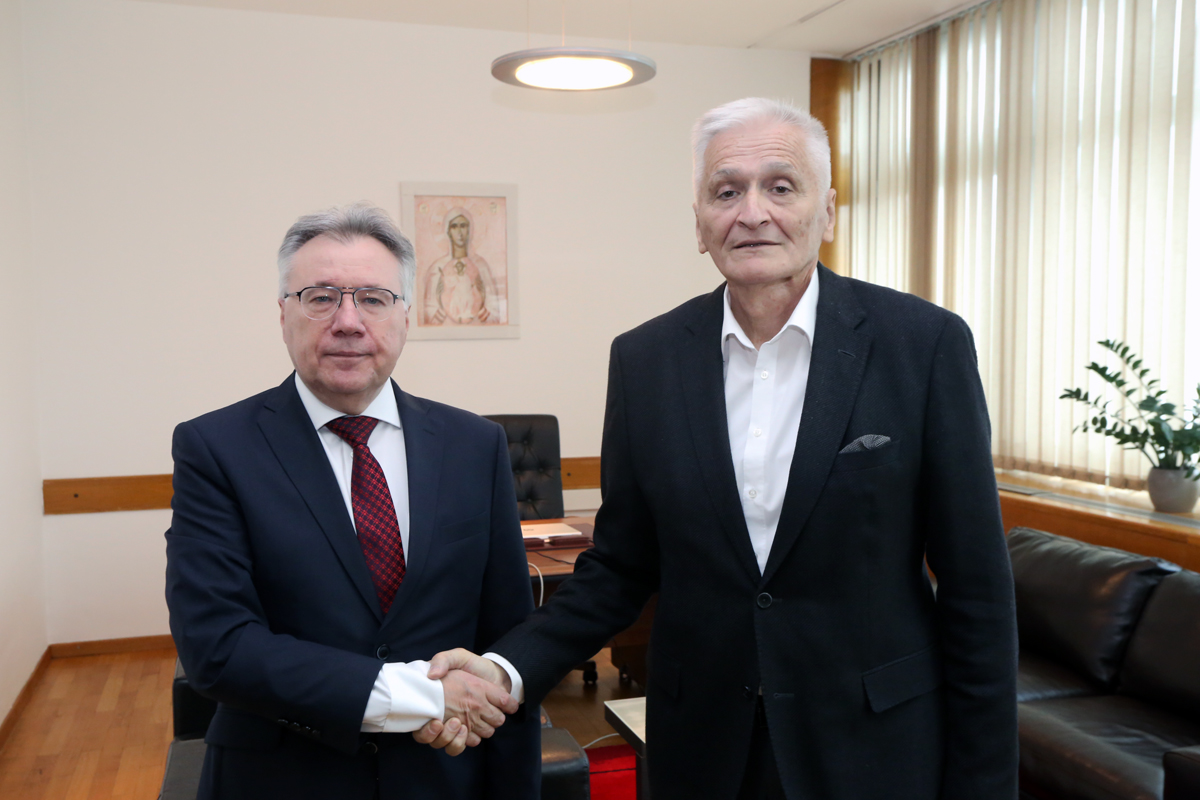 Speaker of the House of Peoples of the BiH Parliamentary Assembly Dr. Nikola Špirić met with the ambassador of the Russian Federation in Bosnia and Herzegovina